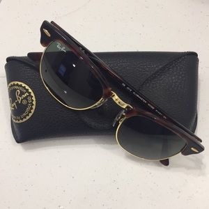 Ray-Ban 3016 Classic Clubmaster Sunglasses, 51 mm